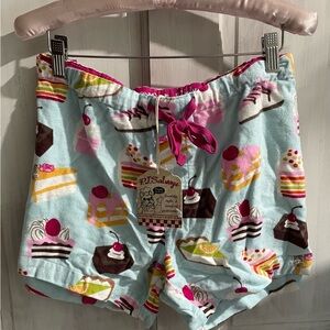 PJ Salvage Women's Cake Print Shorts - Multicolor